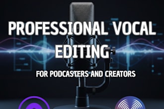 professionally edit and enhance your vocals