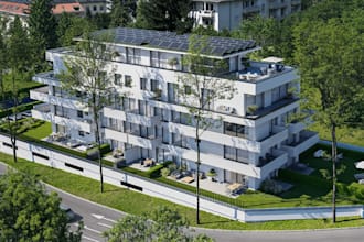 renovate 3d unit apartment,real estate,villa complex,urban landscape,cgi facade