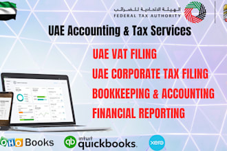 file uae vat and corporate tax with complete bookkeeping