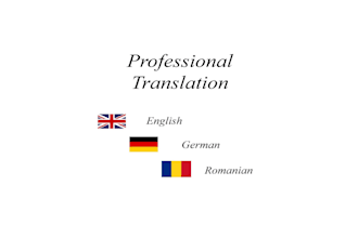 translate texts in english, german and romanian