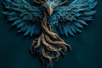 design fantasy game logo and branding