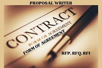 find rfp, winning government contract, write unique bid proposal, rfp, rfq, rfi