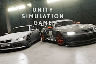 unity game development simulation game multiplayer racing game tycoon simulator