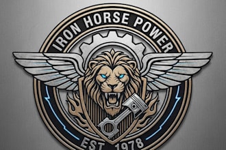 design a bold and professional motor logo for your brand