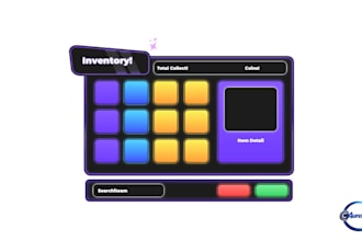 design clean and professional roblox gui for your  game