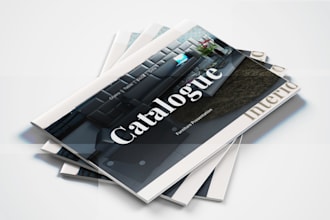 design a professional product catalogue