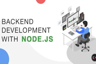 do nodejs API and backend services developer
