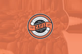 design traditional iconic logo for coffee brand company