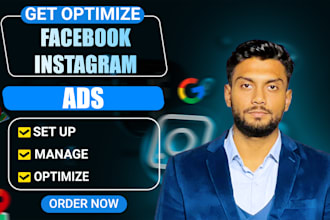 run campaigns for facebook ads, instagram ads, shopify, meta ads, tiktok ads