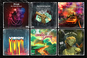 design custom album cover art for your music