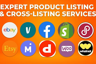 list and crosslist products on poshmark, depop, vinted, whatnot and more