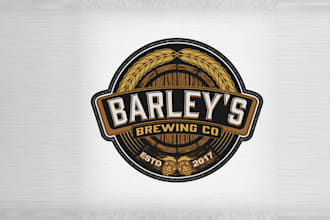 make unique high quality logo for las vegas brewery beer bar