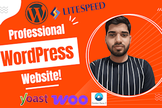create a responsive wordpress website for small businesses