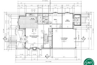 draw architecture and mechanical autocad drawing
