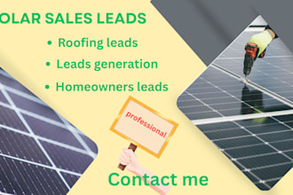 generate targeted solar leads