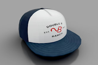 design 3d cap model 3d cap design 3d fashion design 3d product modelling