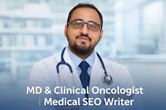 write, edit, and SEO your medical and oncological writings