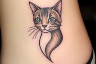 design your cat tattoo