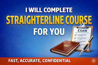 assist you in straighterline course fast and accuratel