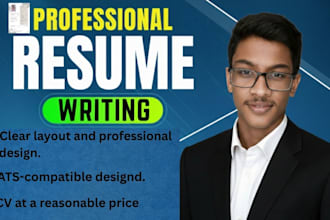 create a CV at a reasonable price that is professional