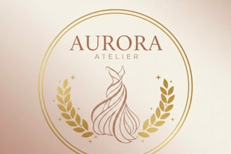design a stylish and elegant womens clothing logo for your brand