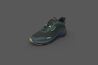 do 3d shoe 3d shoe modelling 3d shoe 3d footwear design and animation