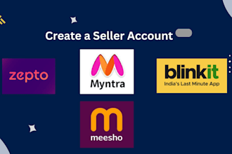 create a seller account in