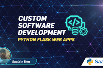 develop custom ai software and flask web applications