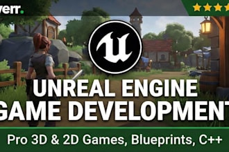 create a professional unreal game