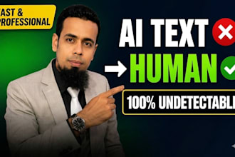 rewrite and humanize ai text into undetectable human content
