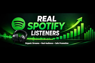grow your spotify listeners organically and safely