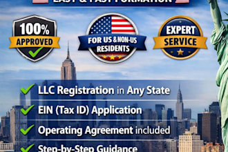 help non US residents form a USA llc with ein
