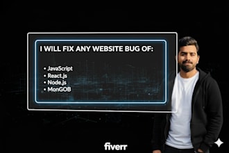 fix frontend and backend bugs in your website