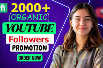 help you reach 2,000 subscribers with legit youtube growth
