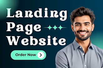 build professional landing page on webflow, wix, shopify or wordpress