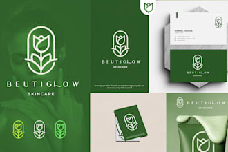 draw create extremely modern minimalist luxury elegant business logo design
