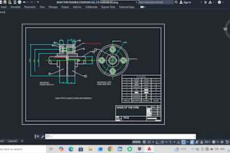 create professional autocad 2d mechanical drawings and assemblies