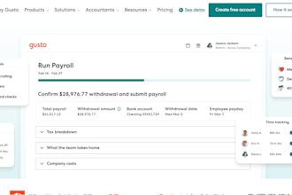 manage gusto payroll processing and employee setup