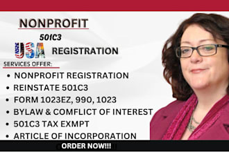 do nonprofits registration, ngo, church, 501c3 tax exemption, file form 1023