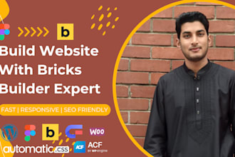 convert figma to wordpress website using bricks builder