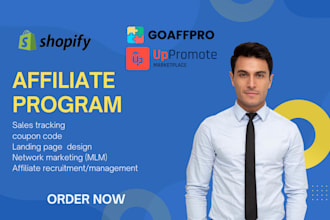 shopify affiliate program goaffpro uppromote shopify collabs affiliate marketing