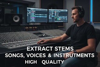 pro stem extraction high quality acapellas and instruments