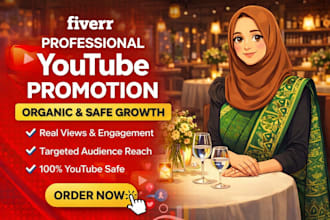 boost your youtube video with targeted promotion and SEO