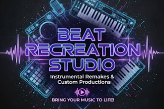 recreate an instrumental beat