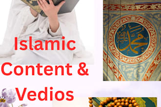 islamic short form videos editing for muslim creators