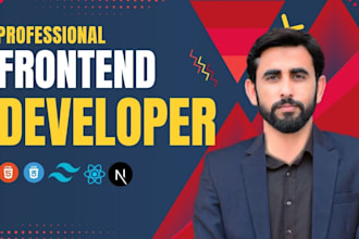 build custom website, front end developer