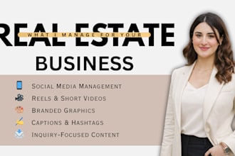 grow your real estate business with full marketing support