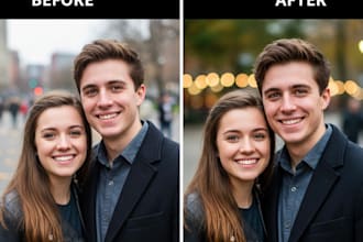 professionally retouch your photos