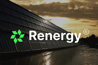 create electrical plumber solar eco energy logo for you
