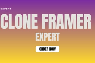 clone, duplicate copy any website to framer website
